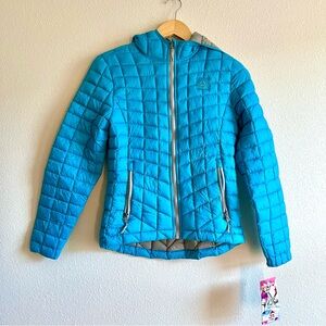 Reebok girls Glacier Shield Hooded Puffer Coat jacket NWT